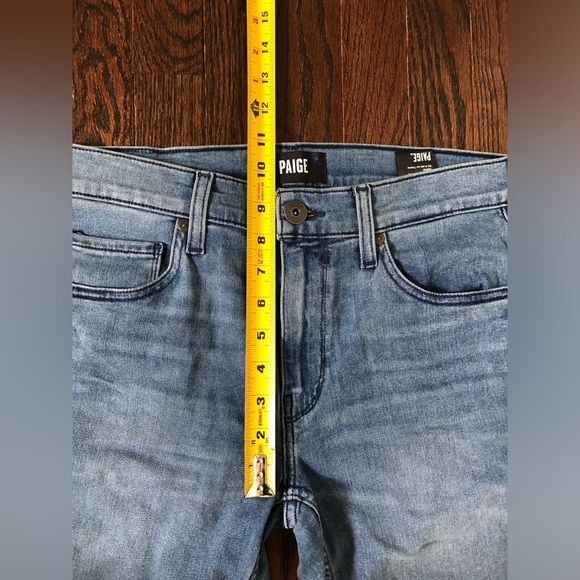 PAIGE Men’s 31 Lennox Slim Transcend Jeans in Richard Vintage Wash - NWT! - Picture 8 of 13